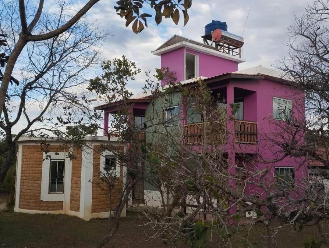 Flat da Pousada Avalon (Bolinha) Alto Paraíso de Goiás Exterior foto