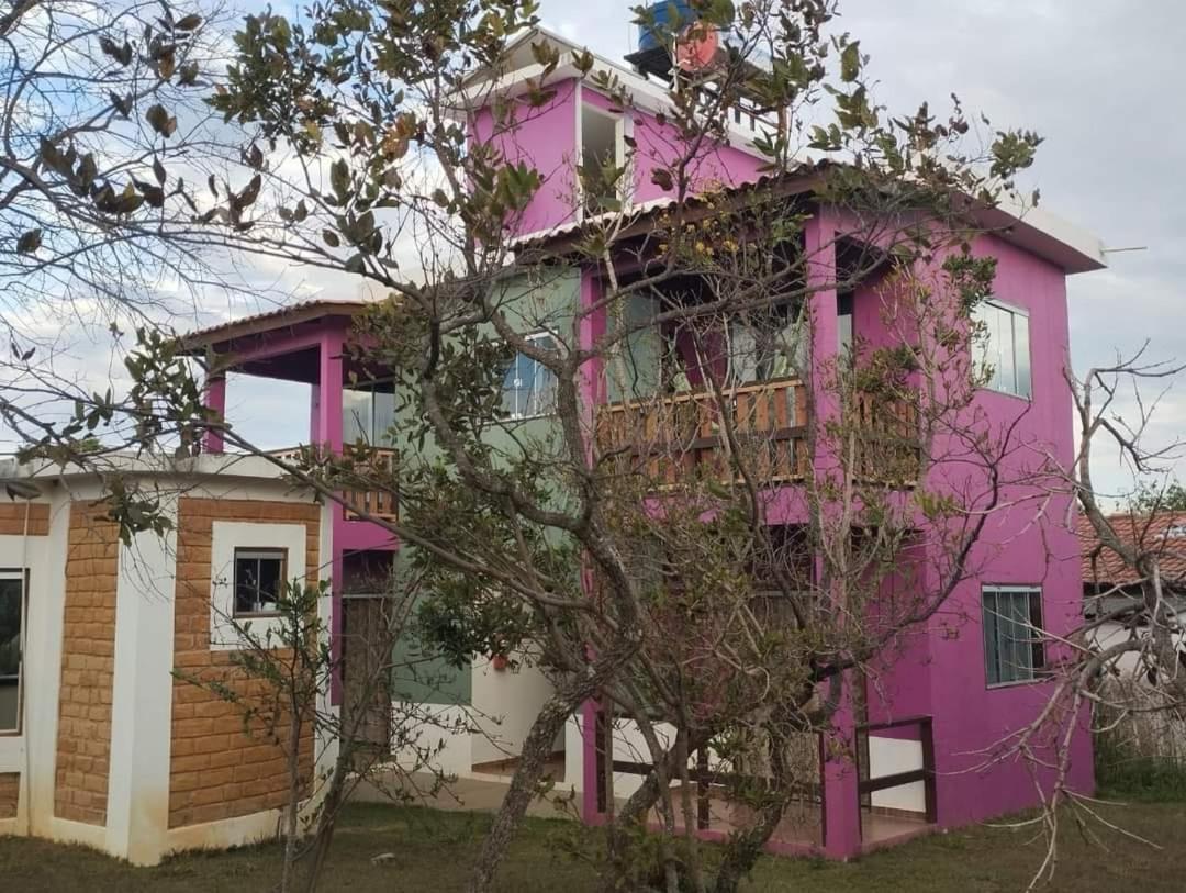 Flat da Pousada Avalon (Bolinha) Alto Paraíso de Goiás Exterior foto