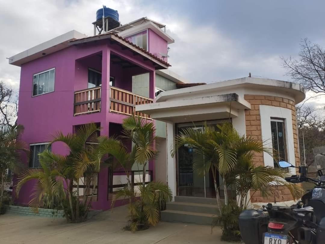 Flat da Pousada Avalon (Bolinha) Alto Paraíso de Goiás Exterior foto