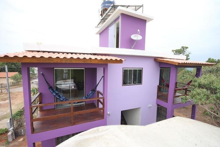Flat da Pousada Avalon (Bolinha) Alto Paraíso de Goiás Exterior foto