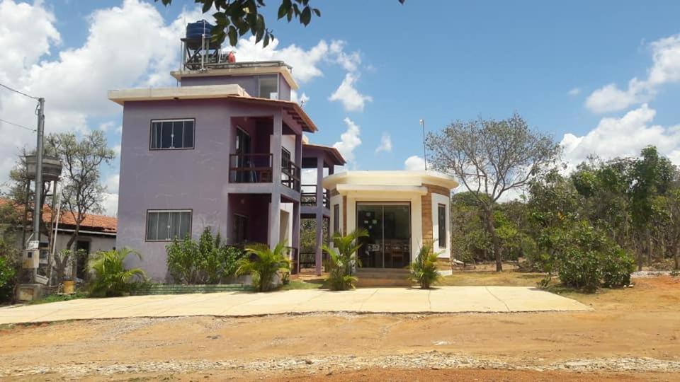 Flat da Pousada Avalon (Bolinha) Alto Paraíso de Goiás Exterior foto
