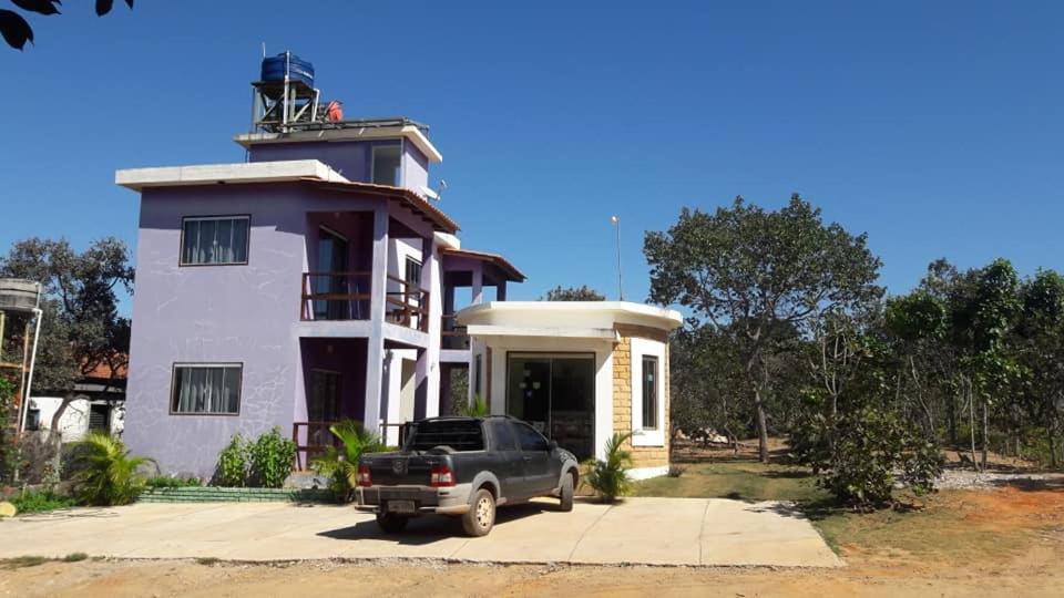 Flat da Pousada Avalon (Bolinha) Alto Paraíso de Goiás Exterior foto