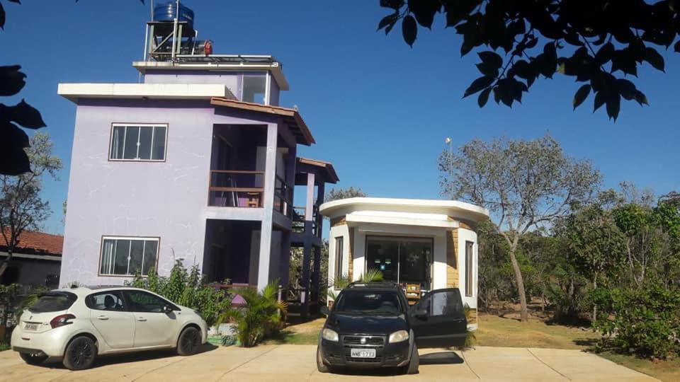 Flat da Pousada Avalon (Bolinha) Alto Paraíso de Goiás Exterior foto