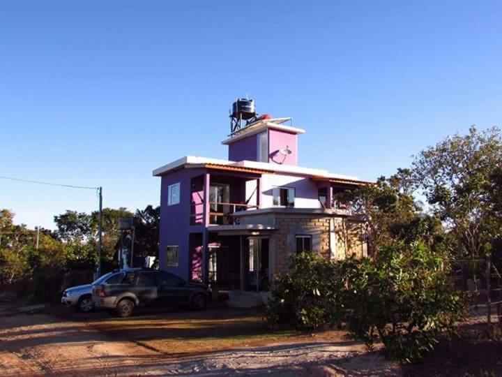 Flat da Pousada Avalon (Bolinha) Alto Paraíso de Goiás Exterior foto