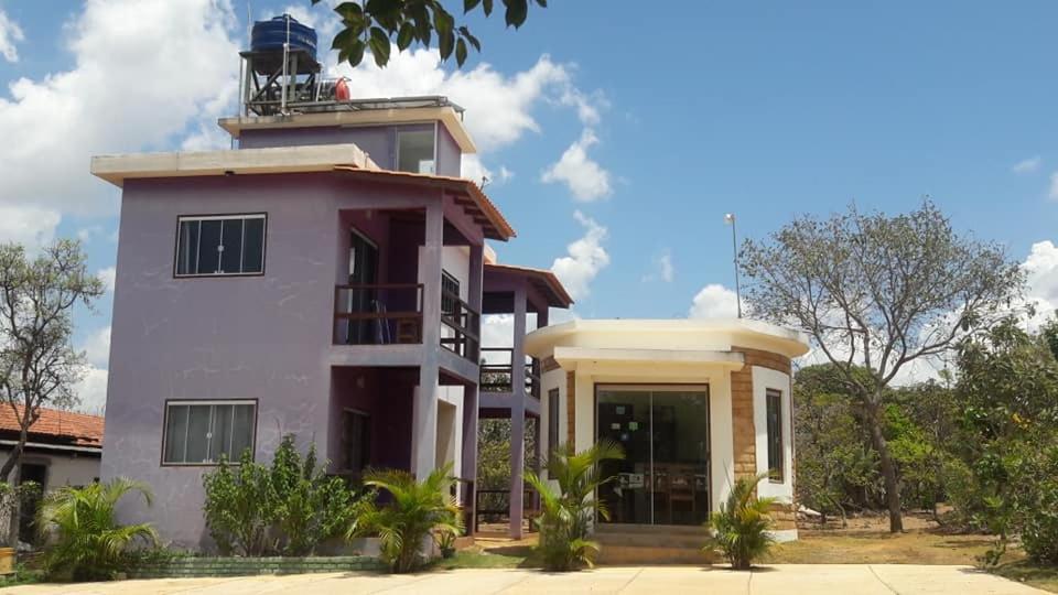 Flat da Pousada Avalon (Bolinha) Alto Paraíso de Goiás Exterior foto