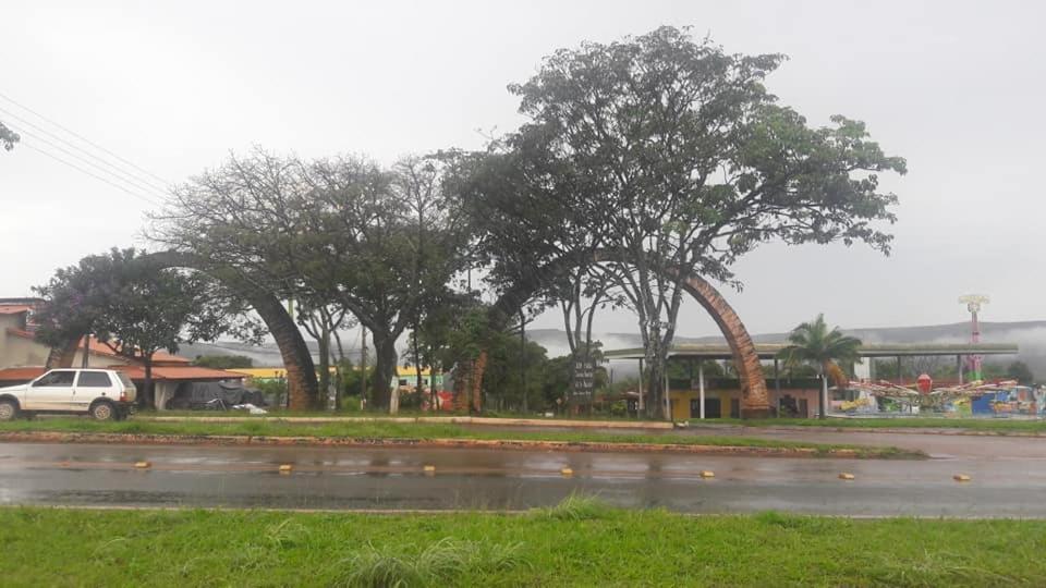 Flat da Pousada Avalon (Bolinha) Alto Paraíso de Goiás Exterior foto