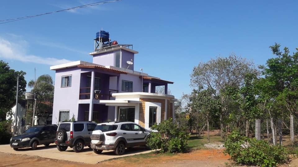 Flat da Pousada Avalon (Bolinha) Alto Paraíso de Goiás Exterior foto